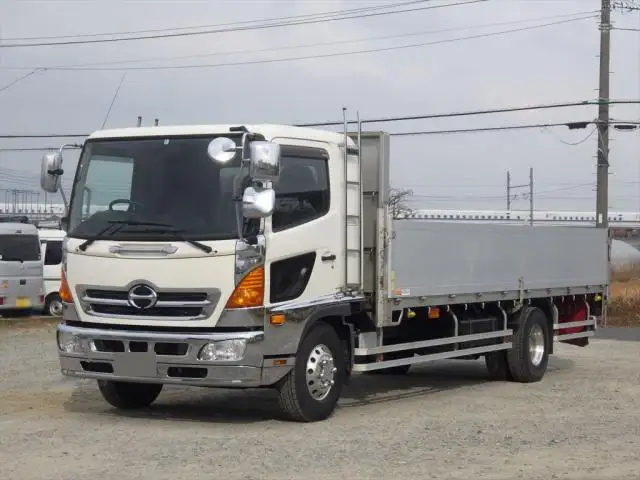 日野 レンジャー 中型/増トン 平ボディ 床鉄板 アルミブロック の中古トラック【車両No.141030】