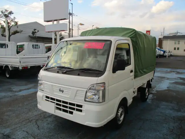 日産 クリッパー  平ボディ 幌 EBD-DR16T の中古トラック【車両No.141034】