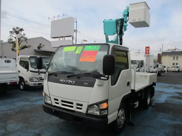 いすゞ エルフ 小型 高所・建柱車 高所作業車 PB-NKR81AN の中古トラック【車両No.141033】