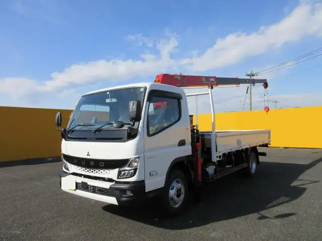 三菱 キャンター 小型 クレーン付 4段 ラジコン の中古トラック【車両No.141006】