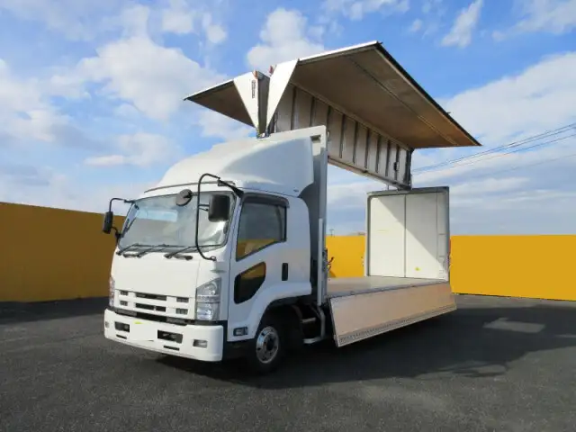 いすゞ フォワード 中型/増トン ウイング パワーゲート ベッド の中古トラック【車両No.141011】