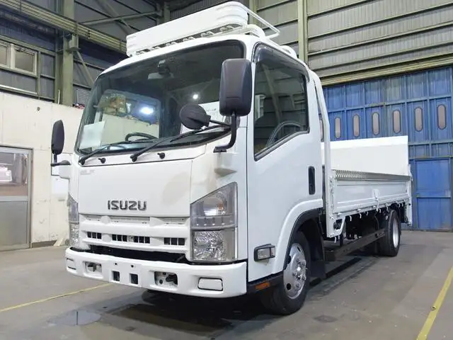 いすゞ エルフ 小型 平ボディ パワーゲート 床鉄板 の中古トラック【車両No.141085】