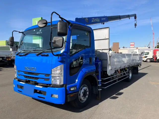 いすゞ フォワード 中型/増トン クレーン付 床鉄板 アルミブロック の中古トラック【車両No.141114】