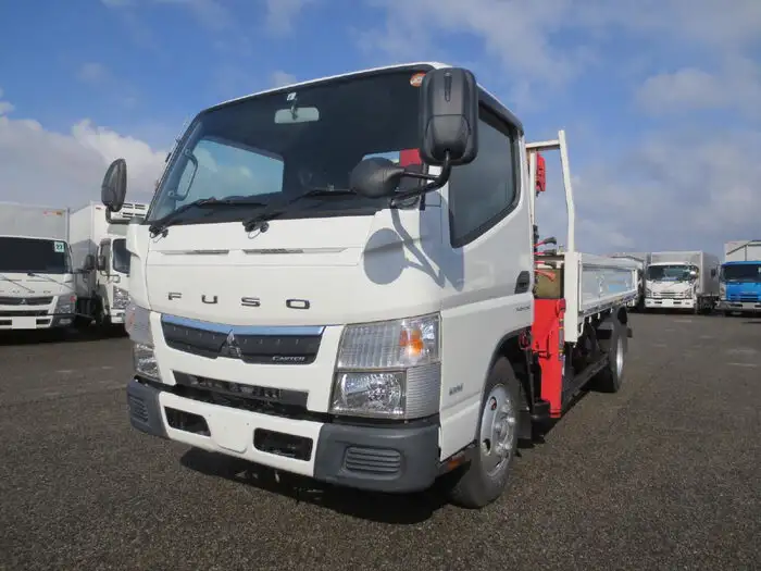 三菱 キャンター 小型 クレーン付 3段 フックイン の中古トラック【車両No.141170】