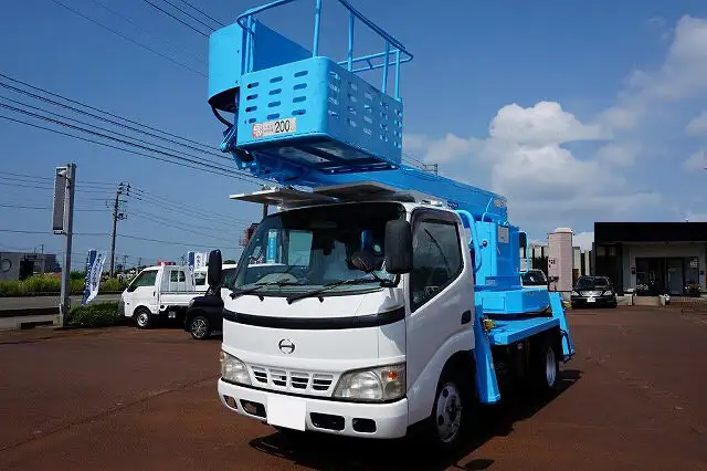 日野 デュトロ 小型 高所・建柱車 高所作業車 PB-XZU301E の中古トラック【車両No.141311】