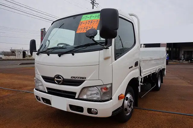 日野 デュトロ 小型 平ボディ パワーゲート TKG-XZU645M の中古トラック【車両No.141341】