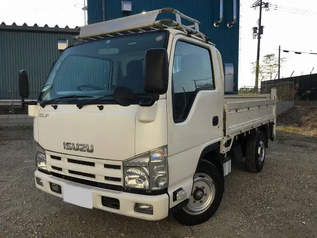 いすゞ エルフ 小型 平ボディ パワーゲート BKG-NJR85A の中古トラック【車両No.141502】