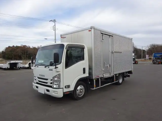いすゞ エルフ 小型 アルミバン パワーゲート サイドドア の中古トラック【車両No.141541】