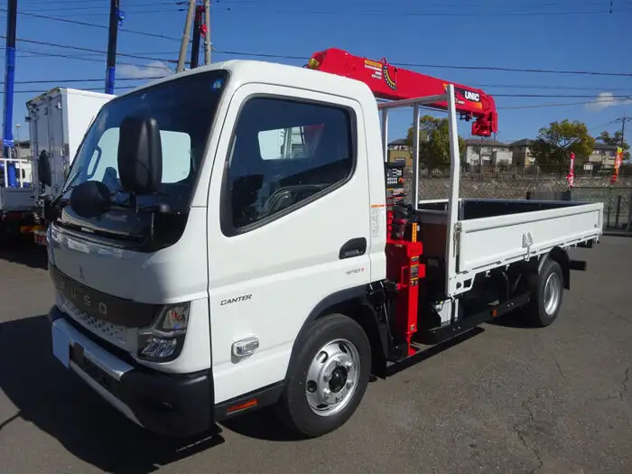 三菱 キャンター 小型 クレーン付 4段 ラジコン の中古トラック【車両No.141622】