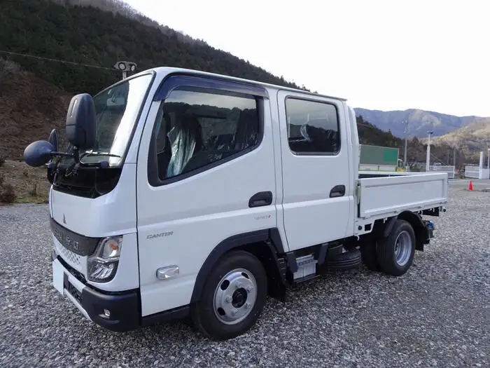 三菱 キャンター 小型 平ボディ Wキャブ 2RG-FBA20 の中古トラック【車両No.141623】