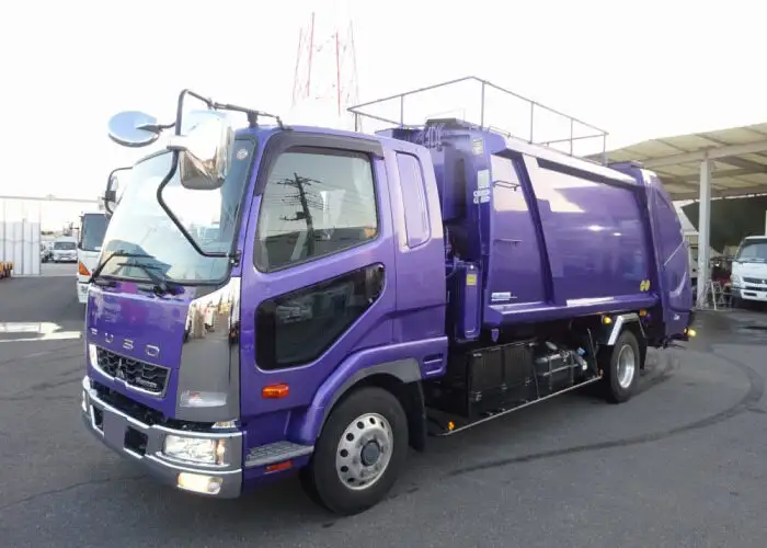 三菱 ファイター 中型/増トン パッカー車 プレス式 ベッド の中古トラック【車両No.141612】