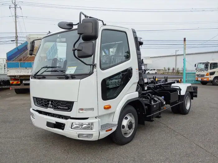 三菱 ファイター 中型/増トン アームロール ツインホイスト 2KG-FK72F の中古トラック【車両No.141430】