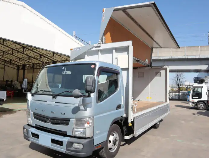 三菱 キャンター 小型 ウイング TKG-FEB90 H27 の中古トラック【車両No.141639】