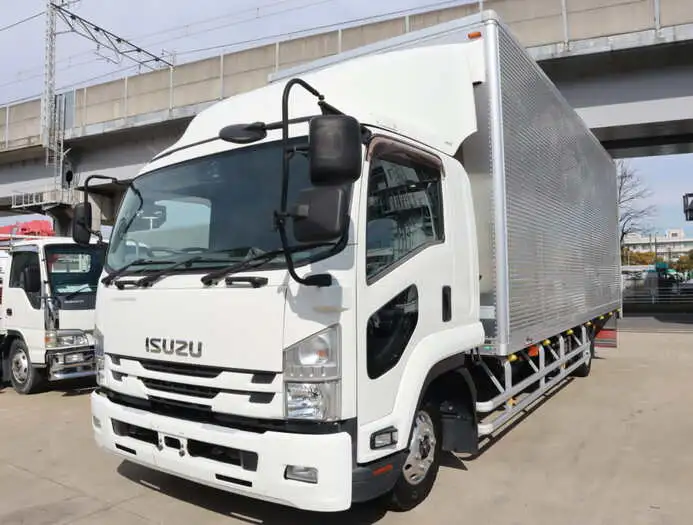 いすゞ フォワード 中型/増トン アルミバン エアサス ベッド の中古トラック【車両No.141643】