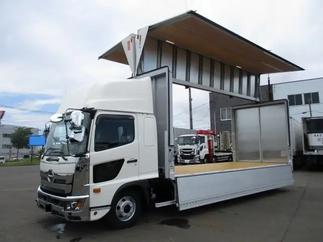日野 レンジャー 中型/増トン ウイング パワーゲート エアサス の中古トラック【車両No.141767】