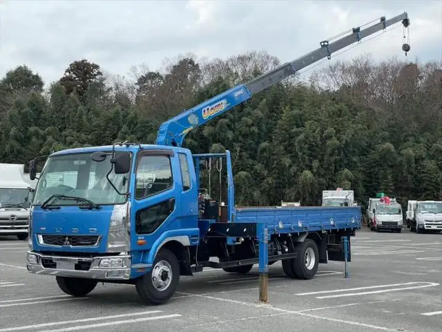 三菱 ファイター 中型/増トン クレーン付 6段 ラジコン の中古トラック【車両No.141836】