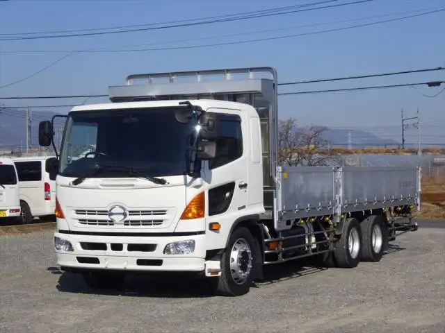 日野 レンジャー 中型/増トン 平ボディ アルミブロック ベッド の中古トラック【車両No.141842】