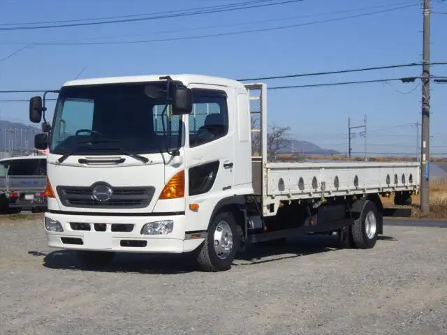 日野 レンジャー 中型/増トン 平ボディ ベッド TKG-FD9JLAA の中古トラック【車両No.141800】