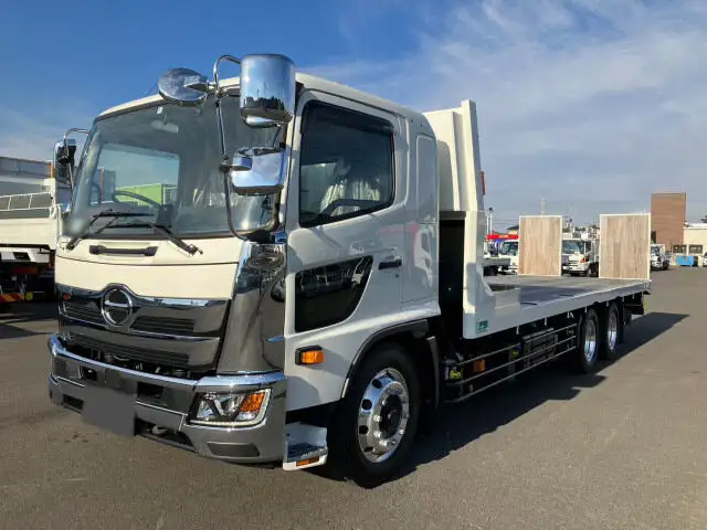 日野 レンジャー 中型/増トン 車両重機運搬 ウインチ ベッド の中古トラック【車両No.141765】