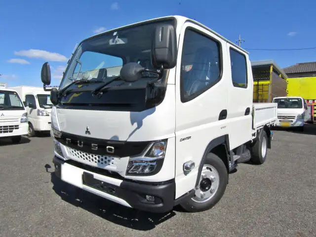 三菱 キャンター 小型 平ボディ Wキャブ 2RG-FBA20 の中古トラック【車両No.141863】