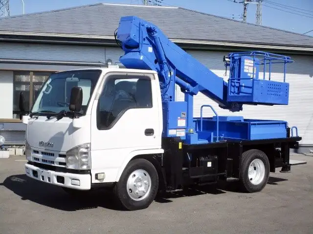 いすゞ エルフ 小型 高所・建柱車 高所作業車 BKG-NKR85N の中古トラック【車両No.141879】
