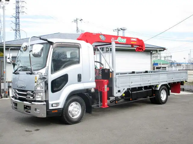 いすゞ フォワード 中型/増トン クレーン付 4段 ラジコン の中古トラック【車両No.141877】