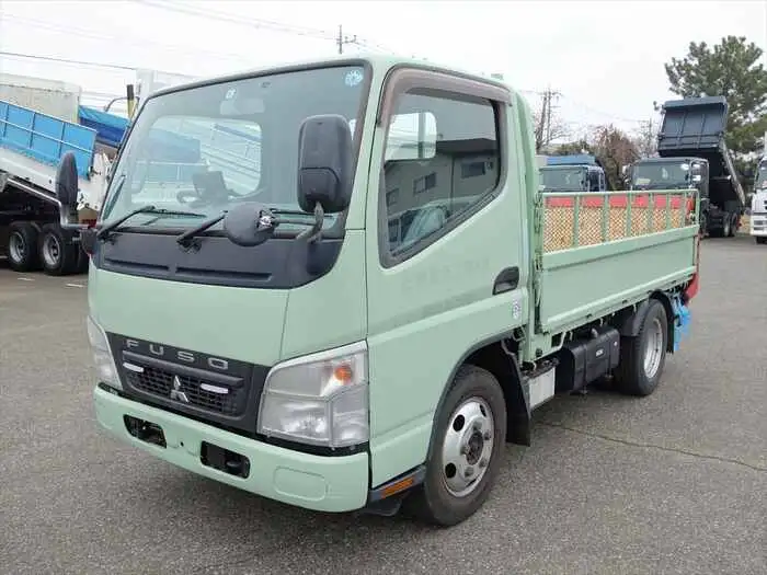 三菱 キャンター 小型 平ボディ パワーゲート 床鉄板 の中古トラック【車両No.141796】