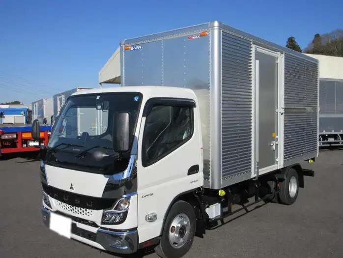 三菱 キャンター 小型 アルミバン サイドドア 2RG-FEA20 の中古トラック【車両No.142021】