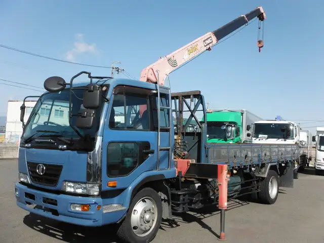 日産UD コンドル 中型/増トン クレーン付 床鉄板 3段 の中古トラック【車両No.141751】