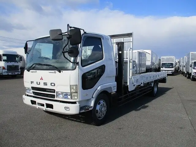 三菱 ファイター 中型/増トン 車両重機運搬 ウインチ ベッド の中古トラック【車両No.141923】