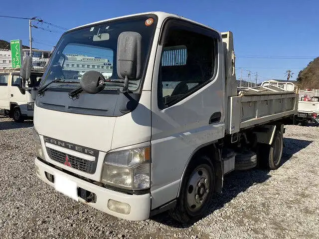 三菱 キャンター 小型 ダンプ ローダー コボレーン の中古トラック【車両No.142148】