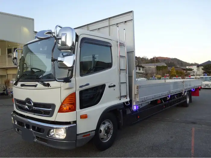 日野 レンジャー 中型/増トン 平ボディ アルミブロック ベッド の中古トラック【車両No.142000】