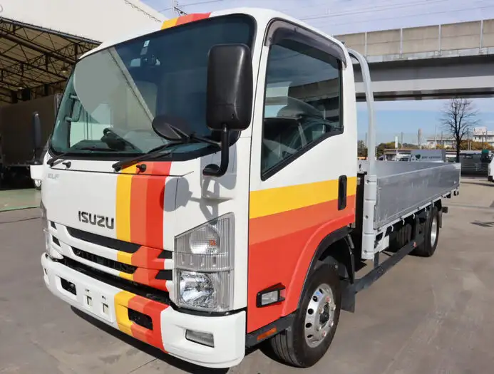 いすゞ エルフ 小型 平ボディ アルミブロック 2RG-NPS88AR の中古トラック【車両No.141982】