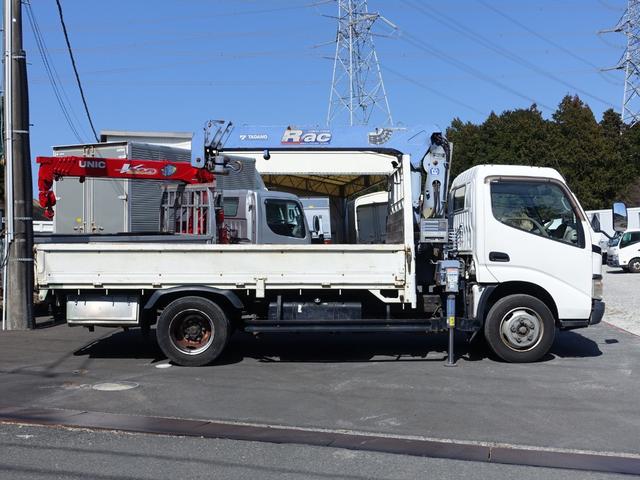 トヨタ トヨエース 小型 クレーン付 床鉄板 4段の中古トラック画像3