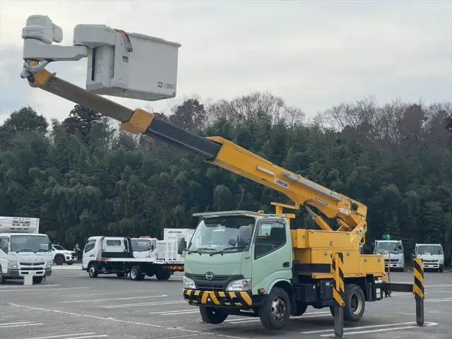 日野 デュトロ 小型 高所・建柱車 高所作業車 電工仕様 の中古トラック【車両No.142270】