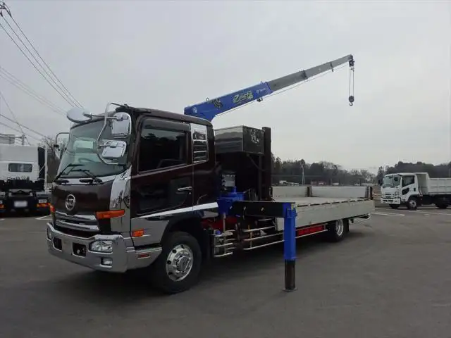 日産UD コンドル 中型/増トン クレーン付 エアサス 4段 の中古トラック【車両No.142383】