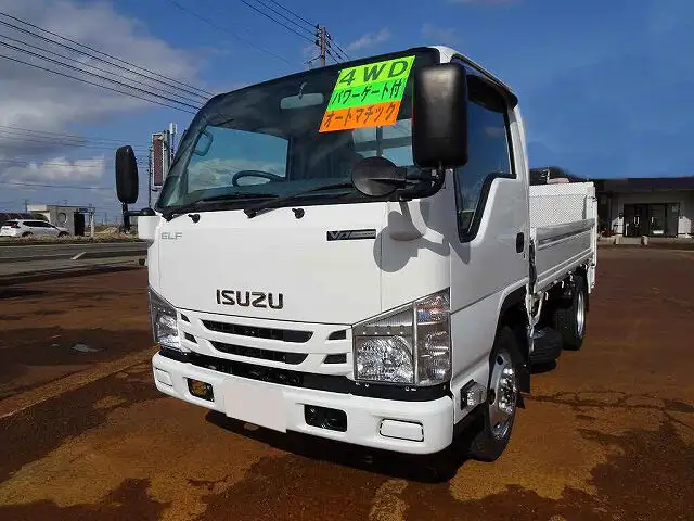 いすゞ エルフ 小型 平ボディ パワーゲート 床鉄板 の中古トラック【車両No.142066】