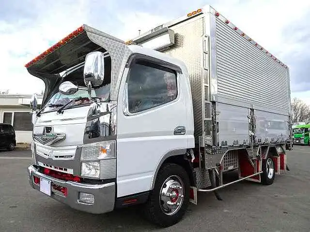 三菱 キャンター 小型 冷凍冷蔵 冷凍ウイング 低温 の中古トラック【車両No.142009】