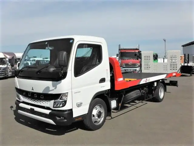 三菱 キャンター 小型 車両重機運搬 ラジコン ウインチ の中古トラック【車両No.142181】