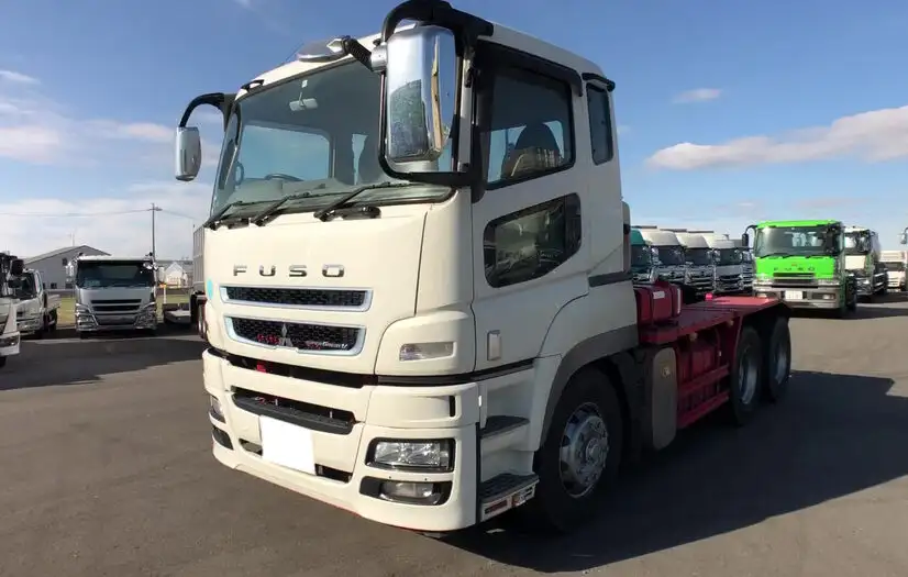 三菱 スーパーグレート 大型 トラクター 2デフ ベッド の中古トラック【車両No.142200】