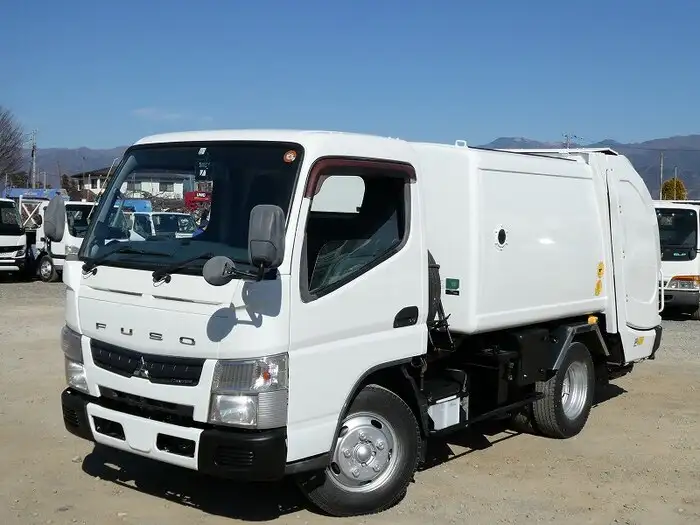 三菱 キャンター 小型 パッカー車 巻き込み式 回転ダンプ式 の中古トラック【車両No.142432】