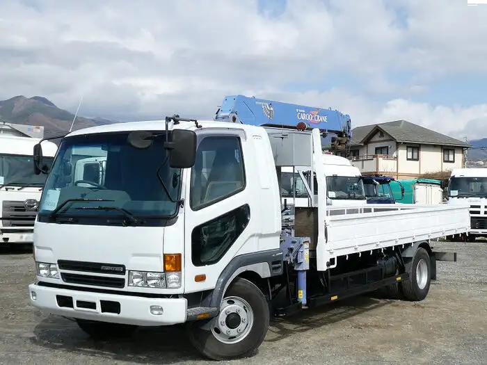三菱 ファイター 中型/増トン クレーン付 4段 ラジコン の中古トラック【車両No.142439】