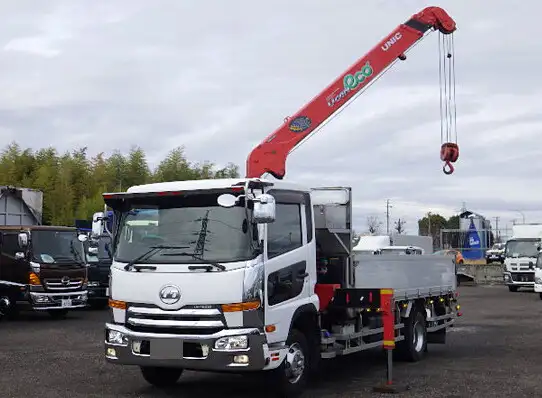 日産UD コンドル 中型/増トン クレーン付 床鉄板 アルミブロック の中古トラック【車両No.142514】