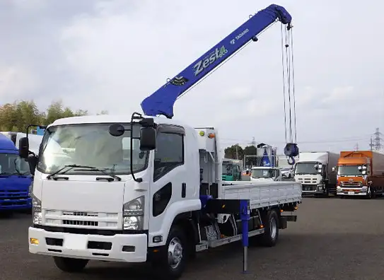 いすゞ フォワード 中型/増トン クレーン付 4段 ラジコン の中古トラック【車両No.142515】