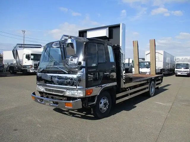 日野 レンジャー 中型/増トン 車両重機運搬 ウインチ ベッド の中古トラック【車両No.142341】