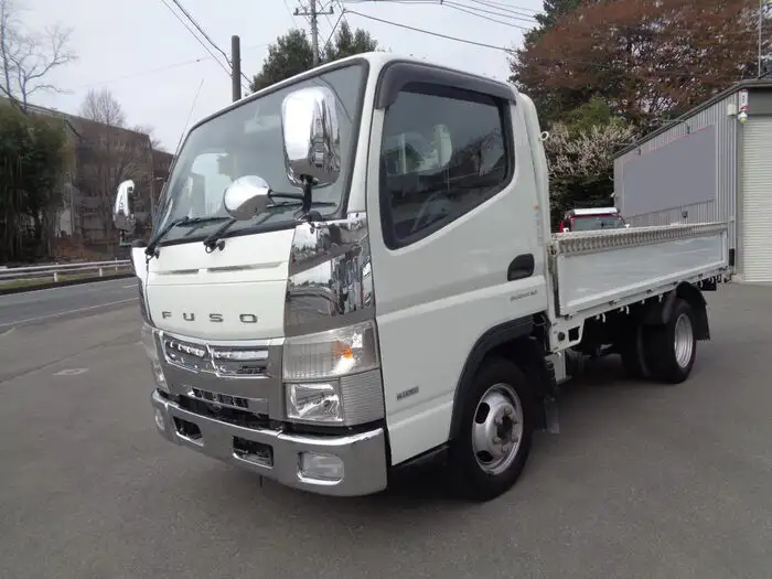 三菱 キャンター 小型 平ボディ 床鉄板 TPG-FBA00 の中古トラック【車両No.142732】