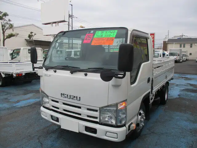 いすゞ エルフ 小型 平ボディ 床鉄板 TKG-NHR85A の中古トラック【車両No.142446】
