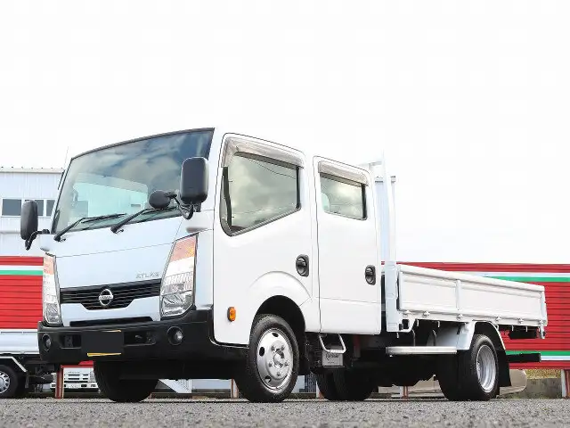 日産 アトラス 小型 平ボディ Wキャブ SKG-TZ3F4 の中古トラック【車両No.142707】