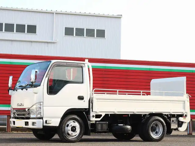 いすゞ エルフ 小型 平ボディ パワーゲート 床鉄板 の中古トラック【車両No.142709】