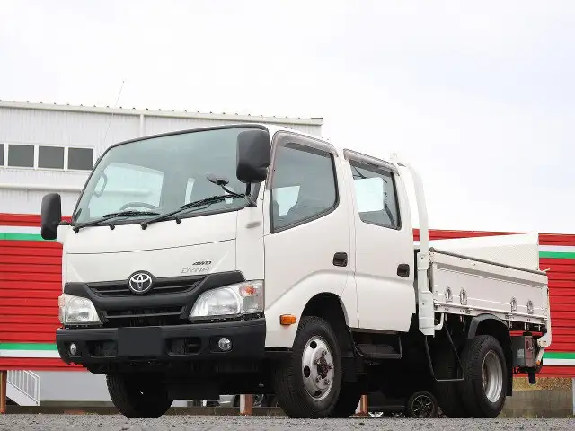 トヨタ ダイナ 小型 平ボディ Wキャブ パワーゲート の中古トラック【車両No.142724】